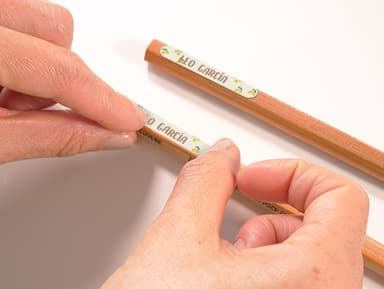 Mini etiquetas con diseño