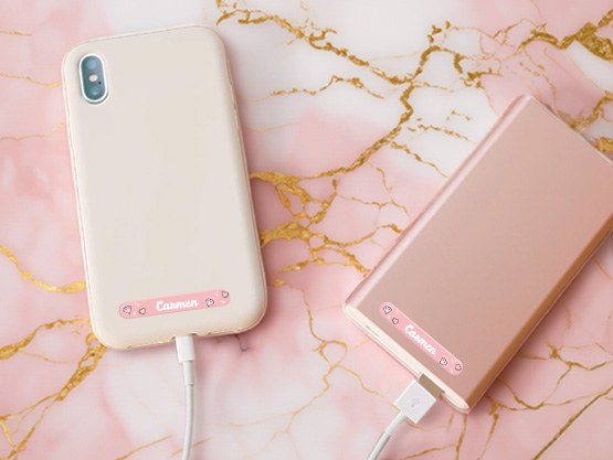 Mini etiquetas con diseño