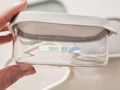 Mini etiquetas con diseño